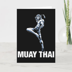 Thai Boxing And Kickboxing Card