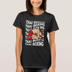Thai Boxing Kickboxing Sports Boxer Muay Thai Men T-Shirt