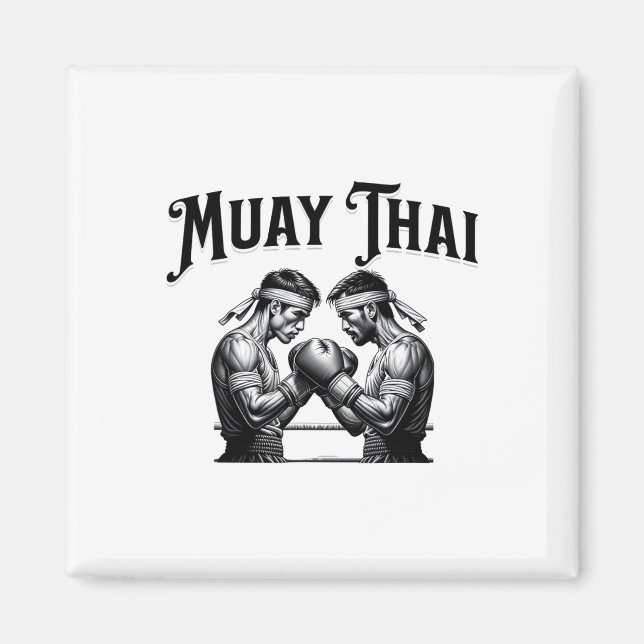 Thai Boxing  Magnet (Front)