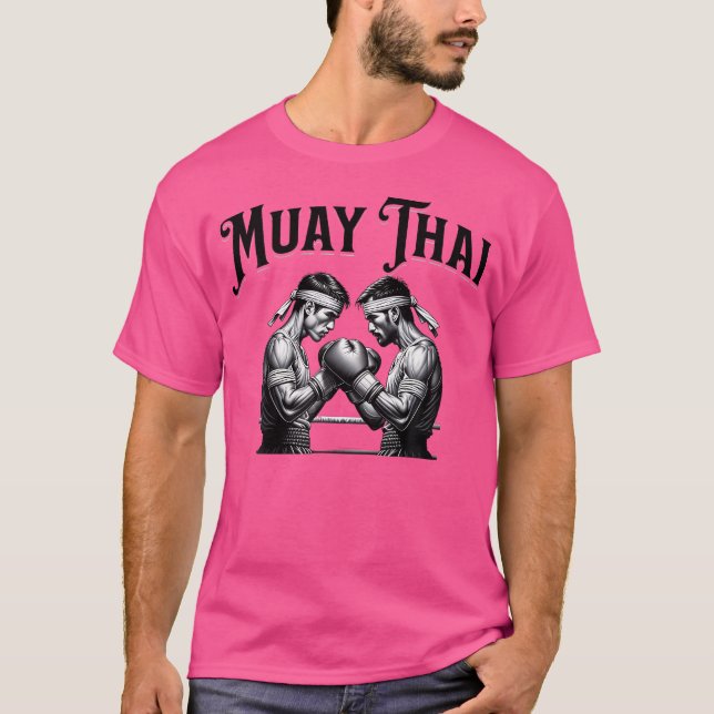 Thai Boxing Muay Thai Boxer T-Shirt (Front)