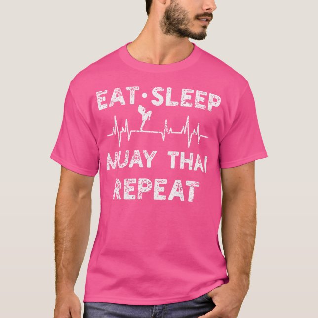Thai Boxing Muay Thai Kickboxing T-Shirt (Front)