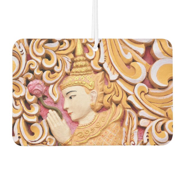 Thai Buddha Car Air Freshener (Front)