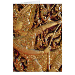 Thai Buddhist Temple Detail