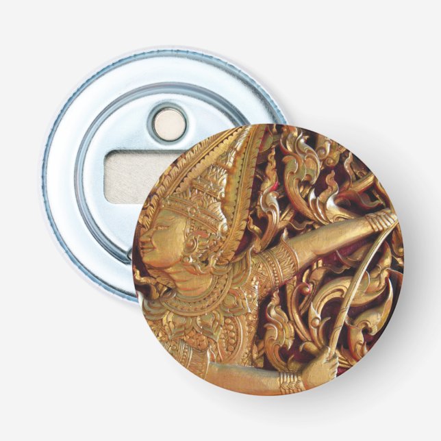 Thai Buddhist Temple Detail Bottle Opener (Front)