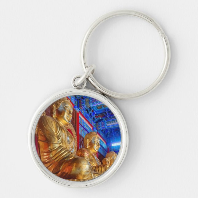 Thai China Buddha Image statue Key Ring (Front)