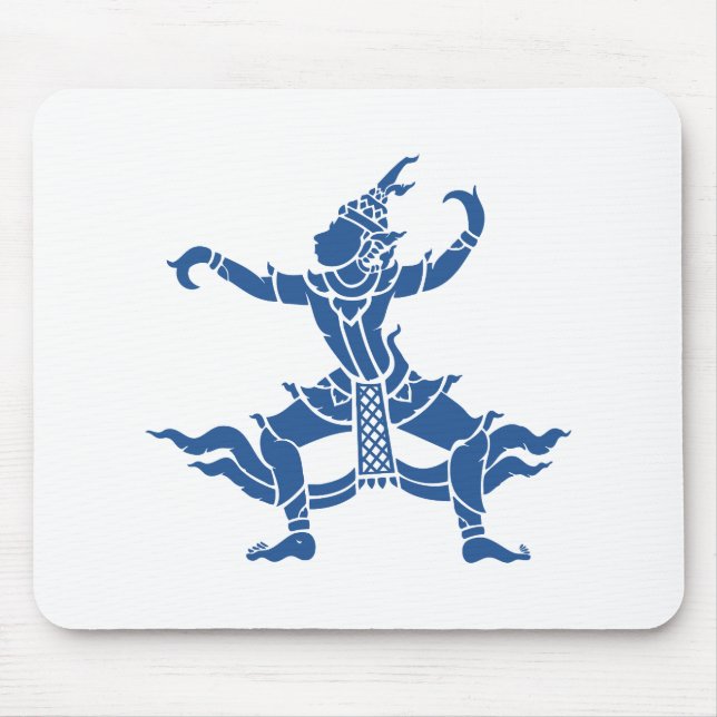 Thai Dancer ⚠ Thailand Sign ⚠ Mouse Pad (Front)