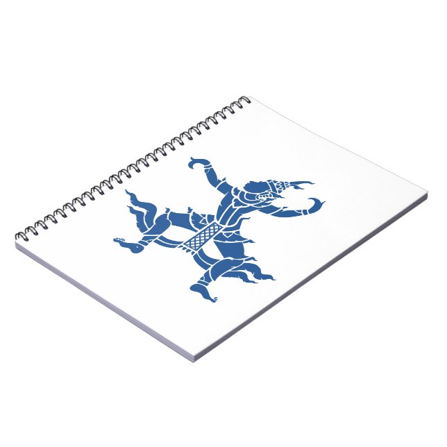 Thai Dancer ⚠ Thailand Sign ⚠ Spiral Notebook (Left Side)