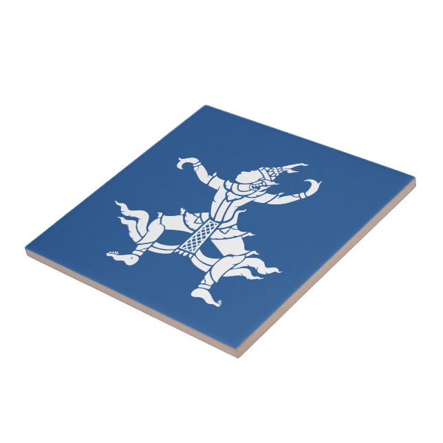 Thai Dancer ⚠ Thailand Sign ⚠ Tile (Side)