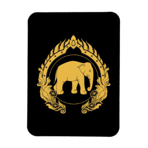 Thai Elephant Magnet