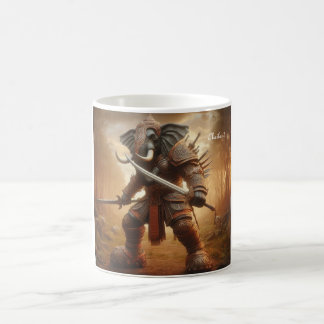 Thai Elephant Warrior of the Sacred Forest Mug