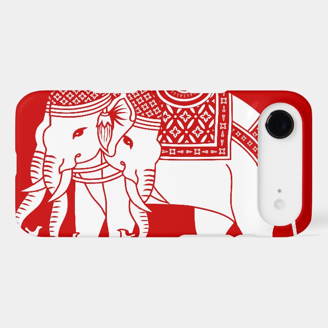 Thai Erawan White Elephant (Back (Horizontal))