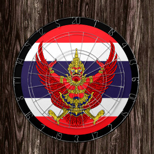 Thai Flag Dartboard & Thailand / game board