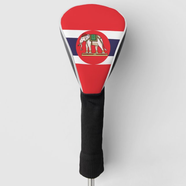 Thai flag golf head cover (Front)