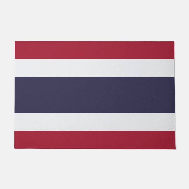 Thai Flag (Thailand) Doormat (Front)
