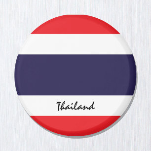 Thai flag & Thailand - travel/sports fans Magnet