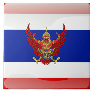 Thai flag tile