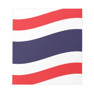 Thai Flag Wave Notepad