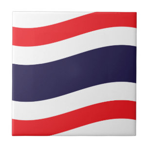 Thai Flag Wave Tile