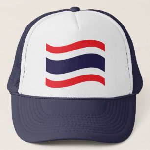 Thai Flag Wave Trucker Hat