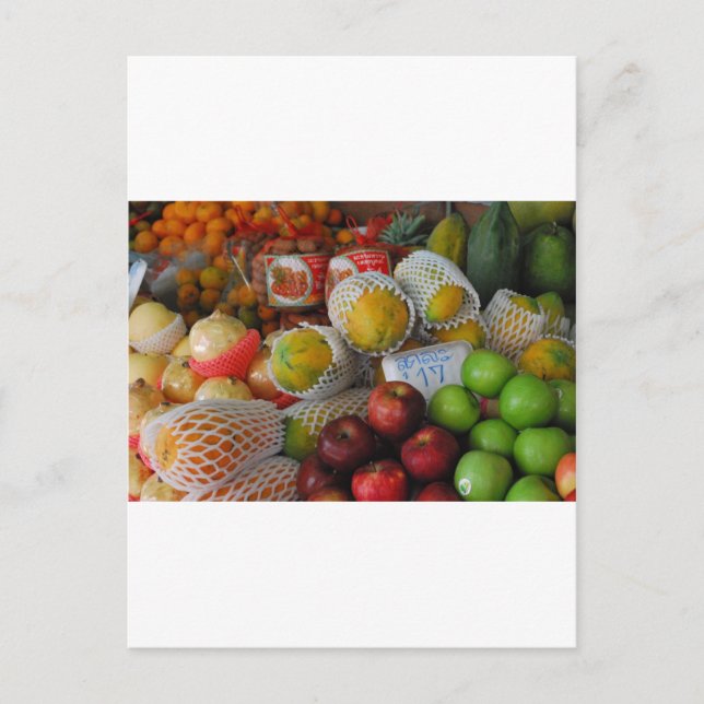 Thai Fruit Postcard (Front)