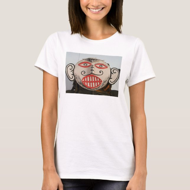 Thai Ghost Face, Phi Ta Khon Mask Festival, Loei T-Shirt (Front)