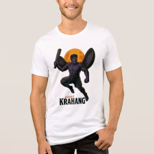thai ghost krahang Tri-Blend shirt