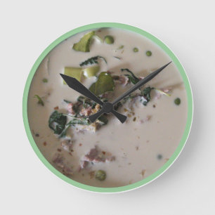 Thai Green Curry [แกงเขียวหว Round Clock