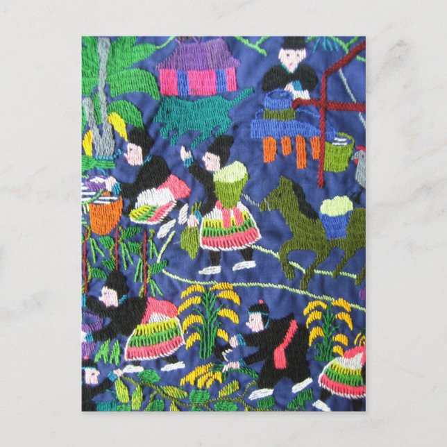 Thai Hilltribe Lifestyle Postcard (Front)