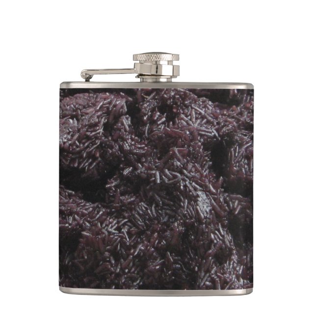 Thai Lao Black Rice [Khao Niao Dam] Hip Flask (Front)