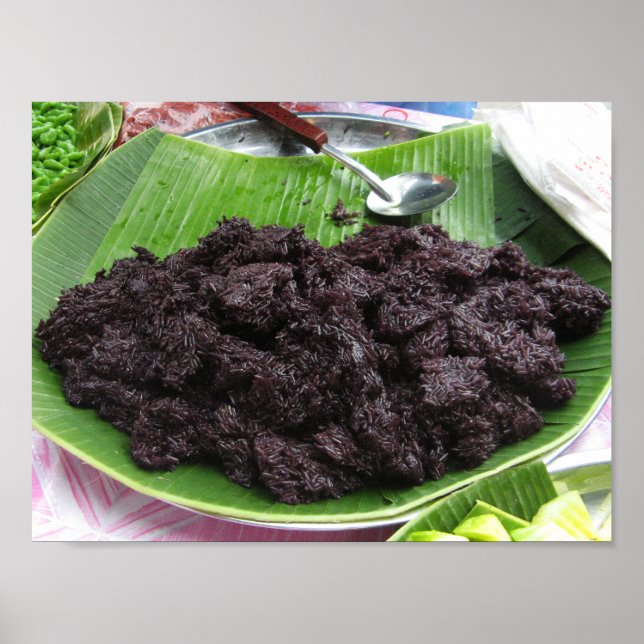 Thai Lao Black Sticky Rice [Khao Niao Dam] Poster (Front)