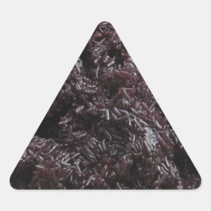 Thai Lao Black Sticky Rice [Khao Niao Dam] Triangle Sticker