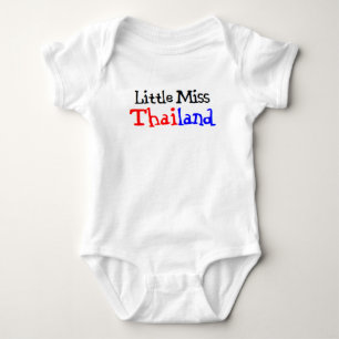 thai little miss baby bodysuit