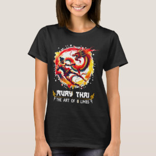 Thai Martial Art Kickboxing MMA Art of Eight Limbs T-Shirt
