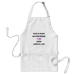 thai mom, awesome standard apron