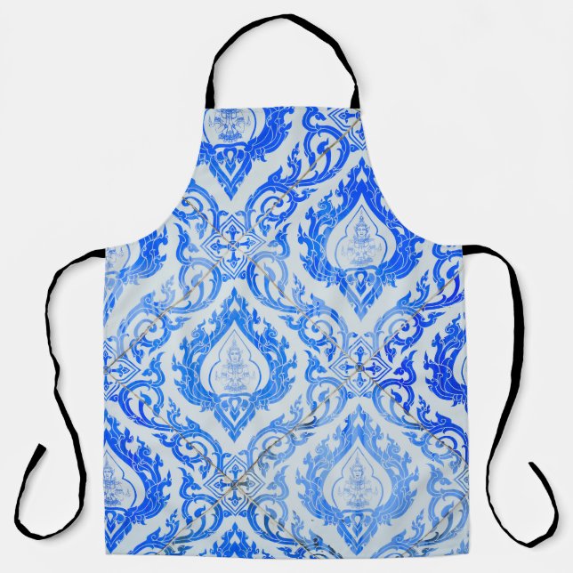 Thai pattern: ceramic tiled church. apron (Front)