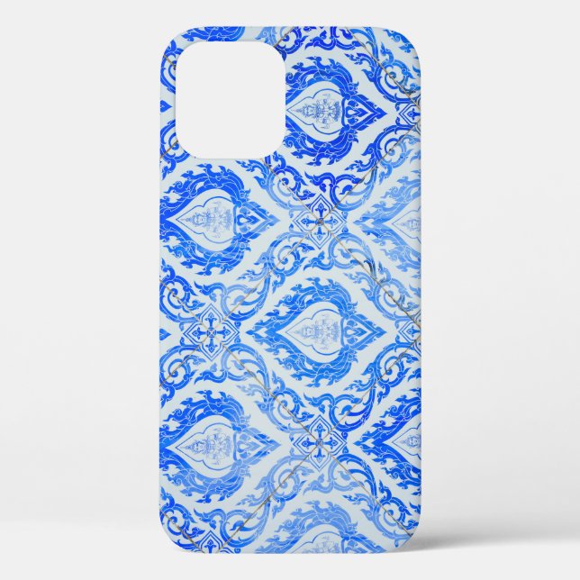 Thai pattern: ceramic tiled church. Case-Mate iPhone case (Back)