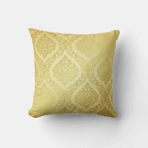 Thai Pattern supreme gold backgroundthai, pattern, Cushion