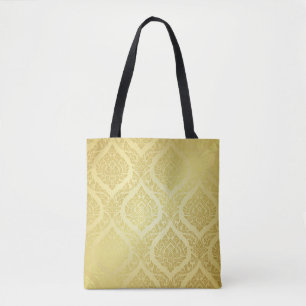 Thai Pattern supreme gold backgroundthai, pattern, Tote Bag