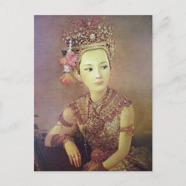 Thai portrait print postcard (Front)
