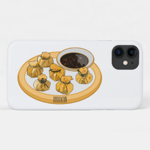 Thai shrimp purse cartoon illustration  Case-Mate iPhone case