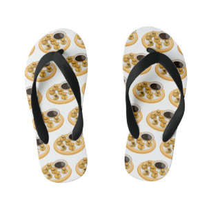 Thai shrimp purse cartoon illustration  kid's jandals