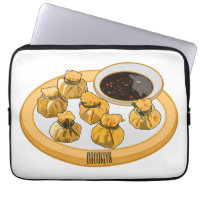 Thai shrimp purse cartoon illustration
