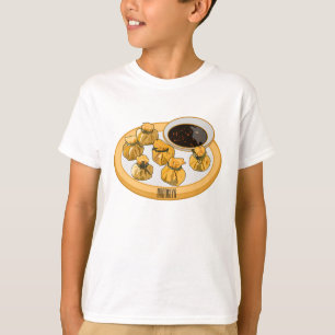 Thai shrimp purse cartoon illustration T-Shirt