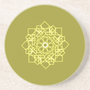 thai square pattern of modern graphic design style coaster