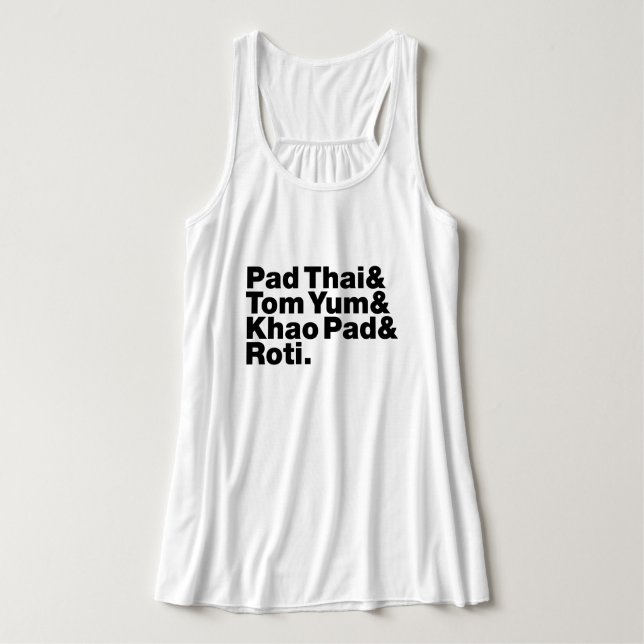 Thai Street Food Singlet (Design Front)