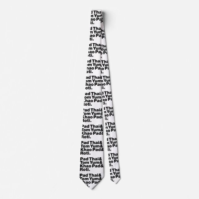 Thai Street Food Tie (Front)