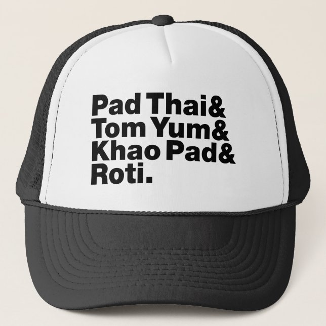 Thai Street Food Trucker Hat (Front)
