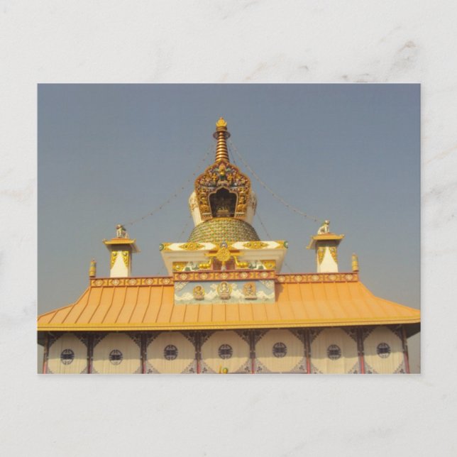 Thai Temple Lumbini Nepal Postcard (Front)
