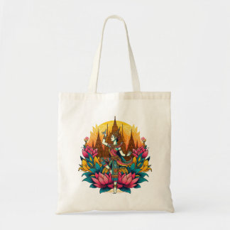 Thai Traditional Dance, Thai Culture Tote Bag