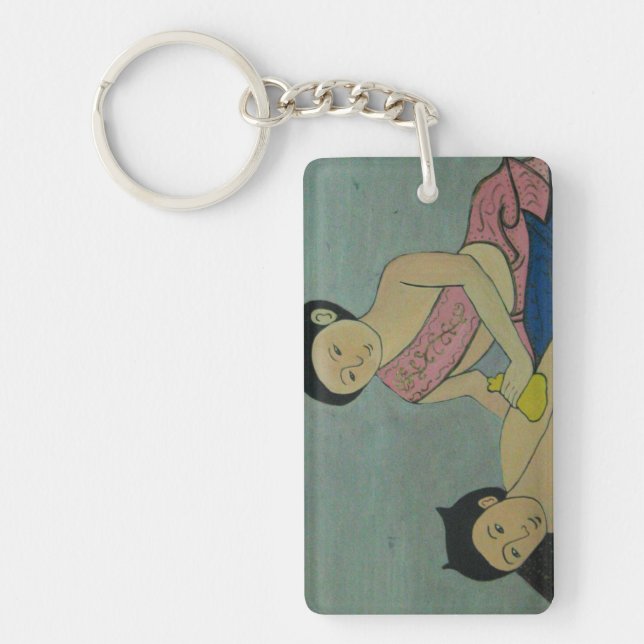 Thai Traditional Massage Key Ring (Front)